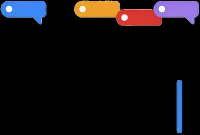 A description field with tag chips floating above it